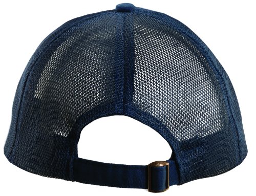 Dorfman Pacific Co. Men's Mesh Back Captain Cap, Navy, One Size