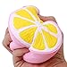 Yikou Jumbo Slow Rising Squishies Cheeki Lemon Squishy Cream Scented Charms Kawaii Squishy Toys For Kids and Adults