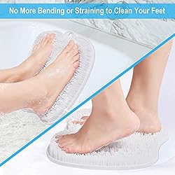 BESKAR XL Large Foot Scrubber Mat for Use in Shower