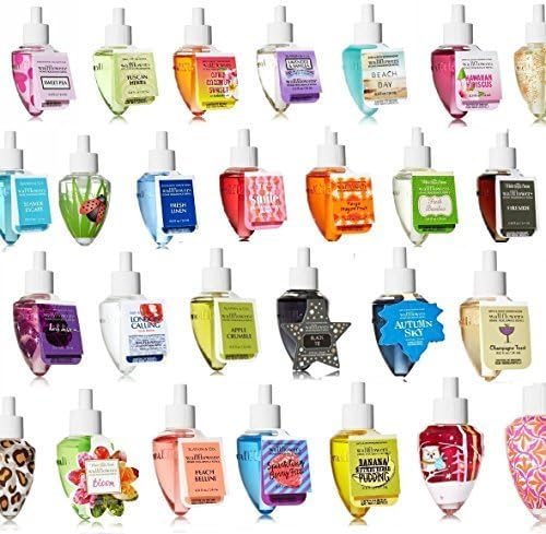Bath & Body Works - Grab Bag Assorted Bundle of SIX (6) Wallflower Bulbs by Thasaba