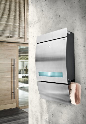 blomus 65121 Letter Box with Window