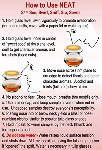 The NEAT Glass - Artisan Spirits Glass. Whiskey and Spirits Glass, Taste the truth, The Official Judging Glass of All Major Competitions, Made Of Fine Crystalline In Slovakia - Image 7