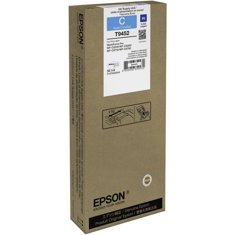 Epson WF-C5xxx Series Ink Cartridge XL Cyan C13T945240
