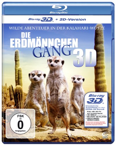 Die Erdmännchen Gang (Blu-Ray 3d)