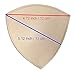 GOUP 3 Pairs (6 Pieces) Womens Removable Triangle Cup Smart Cups Bra Inserts for Sport Bra Yoga Bra Bikini Top Soft Bra Pad,Free Gift Bra Extender,Beige(Size L/XL)