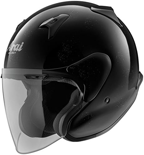 Arai Helmets XC Solid Helmet , Size: XL, Primary Color: Black, Distinct Name: Diamond Black, Helmet Category: Street, Helmet Type: Open-face Helmets, Gender: Mens/Unisex 819014