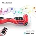 MEGAWHEELS Hoverboard - UL Certified Self Balancing Hover Board with Bluetooth Speaker & LED Light