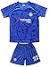 LES TRICOT 2019/2020 Chelsea Home #22 Christian PULISIC Soccer Kids Jersey Shorts Socks Set Youth Sizes (New Chelsea Home, 6-7 Years Old)
