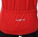 Spotti Men's Cycling Bike Jersey Long Sleeve with 3 Rear Pockets - Moisture Wicking, Breathable, Quick Dry Biking Shirt Red