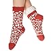 Angelina Winter-weight Thermal Fleece-lined Cozy Crew Socks #4911,Women's One Size 9-11,3-pairs Leopard (3 Pack)