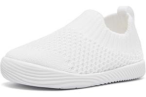 MORENDL Baby Toddler Walking Socks Non-Slip Breathable Unisex Casual Sneakers