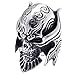 Size 9, KONOV Large Biker Men's Gothic Casted Skull Stainless Steel Ring