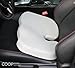 Coop Home Goods - 100% Bamboo Charcoal infused Memory Foam Seat Cushion - Designed to provide Orthopedic Support and comfort - Relieve Back, Sciatica and Tailbone pain - Washable Removable Cover