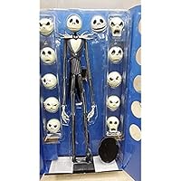 Accrie The Nightmare Before Christmas Jack Skellington 15″ Figure 12 Skull Heads Doll