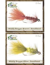 parte superior Venta de moscas   de la guía parte superior Assortment   Woolly buggers (32 flies)