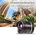 7artisans 7.5mm F2.8 II V2.0 Fisheye Lens with 190° Angle of View, Compatible with Olympus and Panasonic MFT M4/3 Mount Cameras
