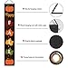 Mosoan Happy Fall Porch Sign - Fall Decorations Outdoor Indoor - Happy Fall Harvest Banner Sign - Fall Autumn Thanksgiving Party Yard Front Door Hanging Decor