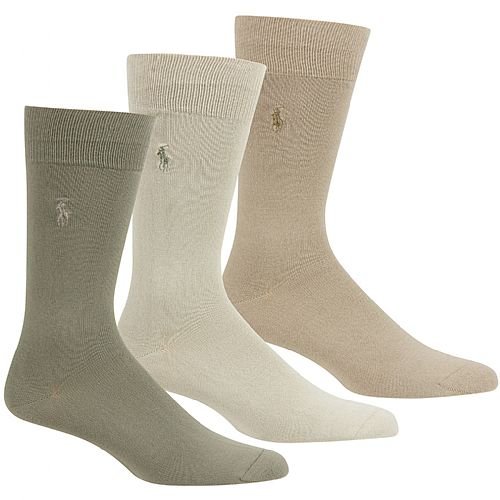 Super Soft Crew Dress Socks 3-Pack