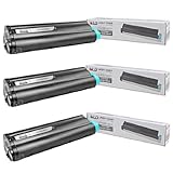 LD © 3 Okidata Compatible 43979201 Black Laser Toner Cartridges