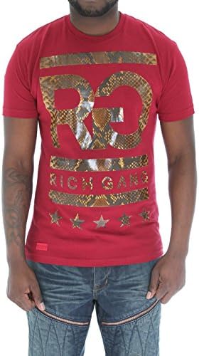 Rich Gang Men's Big RG Python T Shirt-Rumba-XL