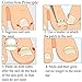 Gracefulvara 12pcs Ingrown Toenail Straightening Clip Curved Brace Toenails Correction Tool