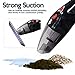 Zone Tech Car Vacuum Cleaner Portable- Premium Quality Strong Suction Multiple Combination Car Vacuum