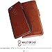 Dreem iPhone 6/6s Wallet Case with Detachable SlimCase, Fibonacci Luxury Series, Vegan Leather, RFID Protection, 2-Way Stand, Gift Box - Caramel Brown