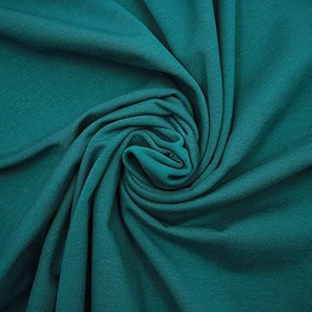 Higgs Higgs Francese Jersey Di Cotone Tinta Unita Misto Pavone Cotone Elasticizzato Tessuto Creazione Vestiti Half Metre Amazon It Casa E Cucina