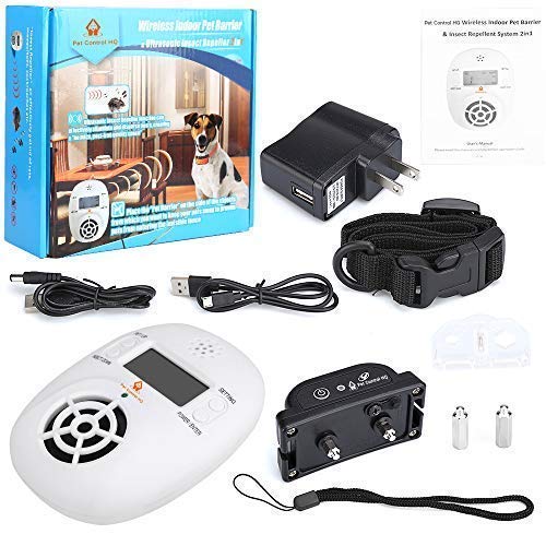 Indoor Wireless Electric Fence PET Barrier for Dogs,