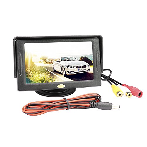 4.3 Inch Color TFT LCD Color Car Rear View Display Screen Monitor Auto Parking Rearview Reverse Backup Monitor