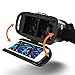 CUDEVS 3D VR Glasses,VR Headset Virtual Reality with Adjustable Len for iPhone 5 5s 6 6s 7 plus Samsung S5 S6 Edge Note 3 4 5 and 3.5-6.0 inch Smartphone for 3D Movies and Games (VR with Remote)