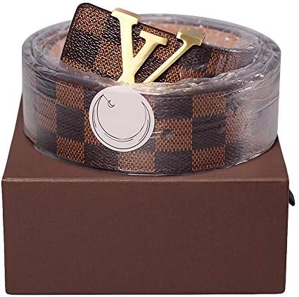 GG Buckle Belt for Women Black Leather