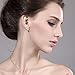Gem Stone King 2 Inch Stunning Stainless Steel Hoop Earrings (50mm Diameter)
