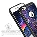 BENTOBEN Phone Case for Apple iPhone 6S/6, Dual Layer 2 in 1 Nebula Galaxy Stars Universe Pattern Hard PC Cover Soft Tup Bumper, Heavy Duty Hybrid Protective Slim Shockproof Phone Cases Cover- Black