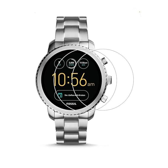 Zshion Protector de Pantalla Fossil Q Explorist HR Gen 4 ...