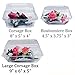 Large Corsage Flower Box Clear Prom Wedding Boutonniere Craft Container w/Crafting eBook (9