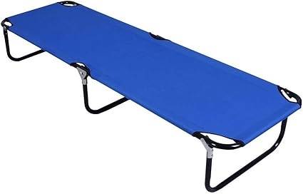 lightweight folding camp bed