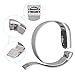 Super Vaule Metal Bands Compatible for Fitbit Charge 2, Milanese Stainless Steel Metal Magnetic Replacement Wristband Small & Large Women Men,Mother's Gift
