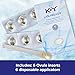 K-Y Liquibeads Silicone-Based Formula 6 Bead Inserts and 6 Applicators Vaginal Moisturizer & Lube for More Comfortable Sex For Men, Women and Couples (3 Pack)