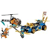 LEGO Ninjago Jay and NYA’s Race Car EVO 71776 Building Kit (536 Pieces)