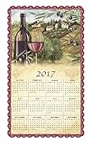 Wine Country 2017 Calendar Towel