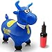 WALIKI Bouncy Horse Hopper | Benny The Jumping Bull Inflatable Hopping Pony for Toddlers