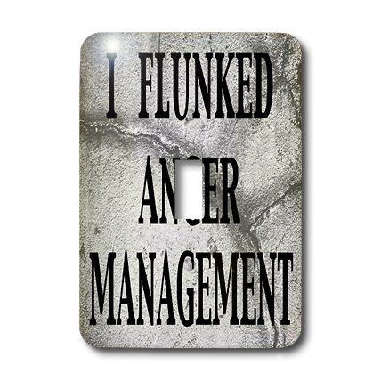 lsp_171965_1 EvaDane - Funny Quotes - I flunked anger management - Light Switch Covers - single toggle switch