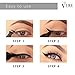 VereBeauty Eyeliner Stamp, Eye Liner,Cat eyeliner, Liquid Eye liner, Dual Ends, Waterproof Smudge proof Winged Long Lasting Liquid Vamp Style Wing No Dipping Required Eyeliner