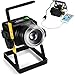 Rechargeable Work Lights, TOTOBAY Zoomable Outdoors Camping Emergency Lights with SOS Mode, Portable Floodlights with 3PCS Built-in Batteries to as Backup Power Supply