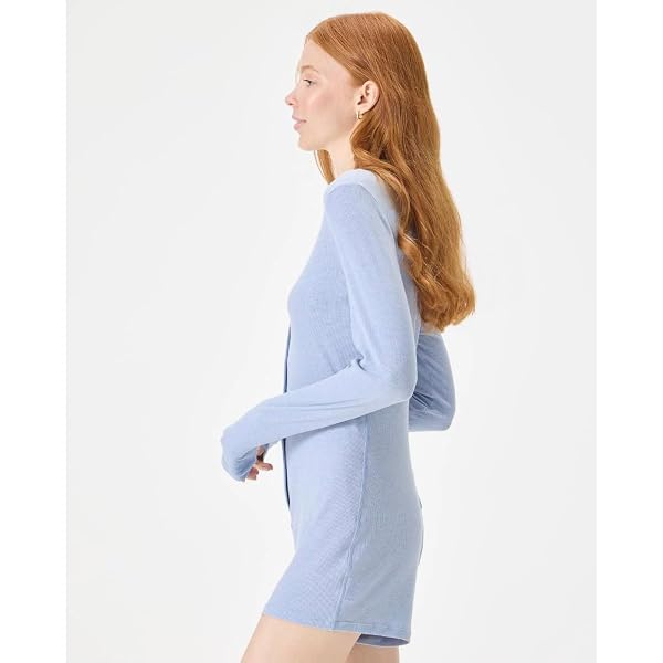 FLORENCE BY MILLS WOMEN’S SLEEPWEAR ONESIE, ENDLESS SKY, L