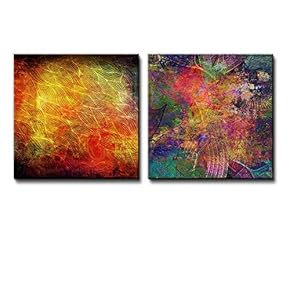 2 Piece Vibrantly Colored with Unusual Patterns