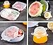 [Upgrade Version] Hwlove Silicone Stretch Lids, Silicone Bowl Cover,Food Storage Lids,Reusable and Durable,6 Pack of Various Sizes (Clear)