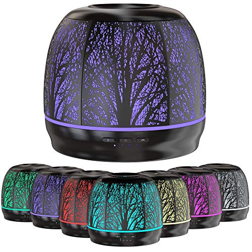 Aroma Outfitters Large Iron Essential Oil Diffuser | Aromatherapy Diffuser That Purifies Air | Ultrasonic Humidifier 7… - Image 5