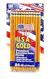 Made in USA Pencils - Write Dudes - Made from Sustained Growth California Cedar! (Pack of 24)